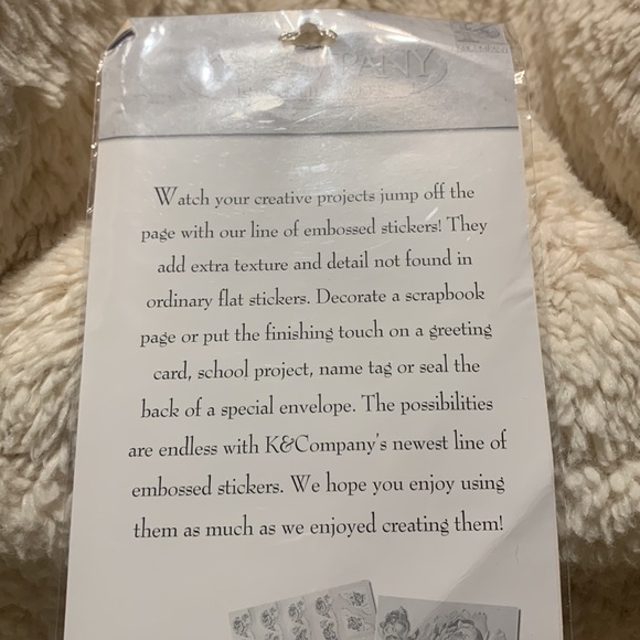 K & COMPANY SCRAP BOOKING STICKERS. - Picture 7 of 16